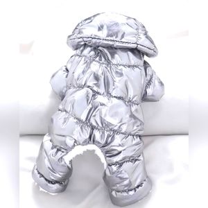Silver Dog Coat